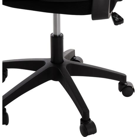 ΚΑΡΕΚΛΑ ΓΡΑΦΕΙΟΥ BLAZER HM1205.01 ΜΑΥΡΟ MESH-ΜΑΥΡΟΣ ΣΚΕΛΕΤΟΣ NYLON 60,5x47x85,5Υεκ.