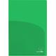 Ζελατίνα Typotrust PP δίπτυχη με 2 θήκες Α4 170mic ημιδιάφανη πράσινη (1 τεμάχιο)