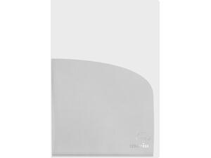 Ζελατίνα Typotrust PP δίπτυχη με 2 θήκες Α4 170mic ημιδιάφανη λευκή (1 τεμάχιο)