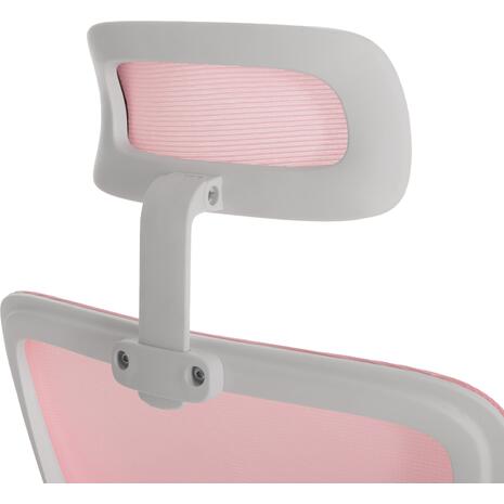 ΚΑΡΕΚΛΑ ΓΡΑΦΕΙΟΥ BLAZER HM1205.04 ΡΟΖ MESH-ΛΕΥΚΟΣ ΣΚΕΛΕΤΟΣ 60x58x110-130Υεκ.