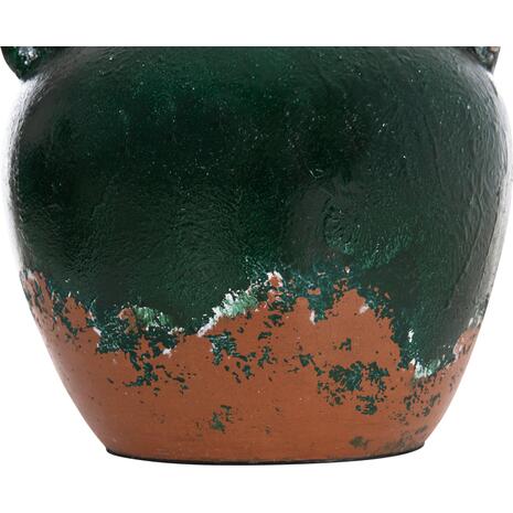 ΔΙΑΚΟΣΜΗΤΙΚΟ ΒΑΖΟ HM4380 ΤΕΡΑΚΟΤΑ ΣΕ ANTIQUE ΠΡΑΣΙΝΗ ΑΠΟΧΡΩΣΗ Φ26Χ26Yεκ.