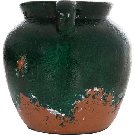 ΔΙΑΚΟΣΜΗΤΙΚΟ ΒΑΖΟ HM4380 ΤΕΡΑΚΟΤΑ ΣΕ ANTIQUE ΠΡΑΣΙΝΗ ΑΠΟΧΡΩΣΗ Φ26Χ26Yεκ.