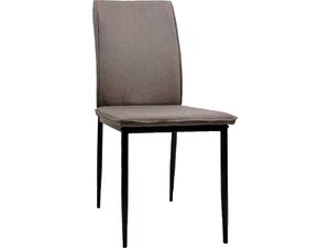 ΚΑΡΕΚΛΑ ΤΡΑΠΕΖΑΡΙΑΣ PERKY HM18347.03 ΚΑΦΕ ΥΦΑΣΜΑ-ΜΕΤΑΛ. ΠΟΔΙΑ ΜΑΥΡΑ 42x58x89,5Υεκ (σετ 4 τεμαχίων)