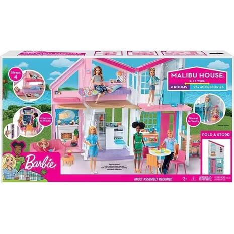 Mattel Barbie Malibu House Ονειρεμένο Σπίτι FXG57