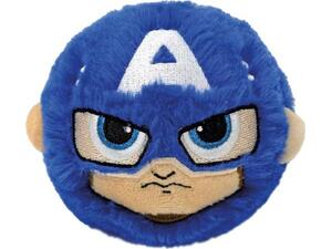 TY Beanie Bouncers Marvel Captain America Χνουδωτό Μπαλάκι που Αναπηδάει Μπλε