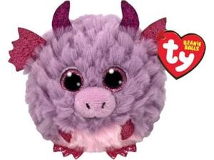 Ty Χνουδωτό Spark Beanie Balls Δράκος Μωβ