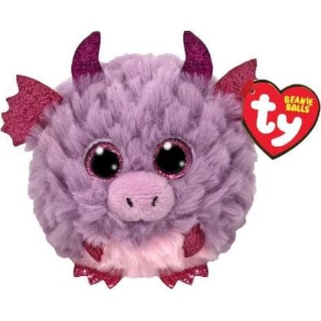 Ty Χνουδωτό Spark Beanie Balls Δράκος Μωβ