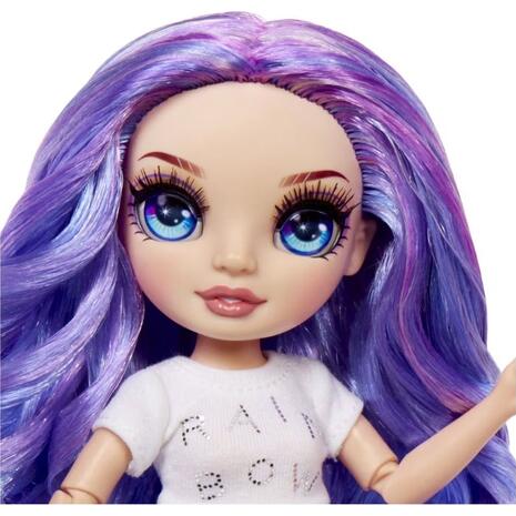 Rainbow High Junior High PJ Party Κούκλα Violet Purple (503705)