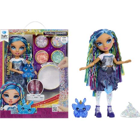 Rainbow High Rainbow Shimmers Κούκλα Μόδας Skyler και Slime (122418)
