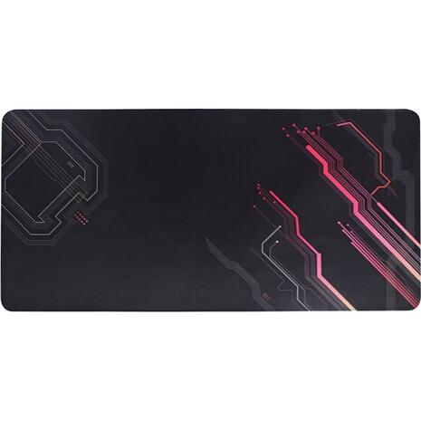 GAMING Mouse Pad 100x50cm Μαύρο/Κόκκινο (ΕΟ417)
