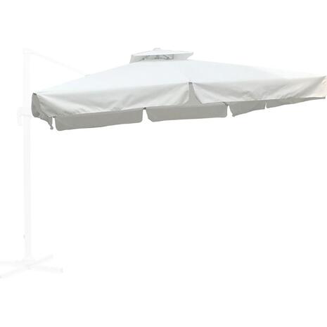 Πανί Ανταλλακτικό Άσπρο για Ομπρέλα Τηλεσκοπική HANGING 3x3m (Α900,1)