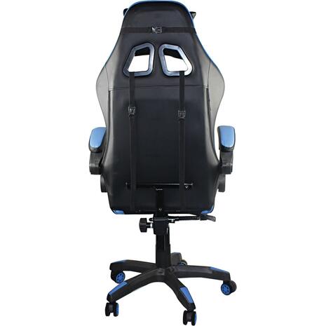 BF7850 Gaming Πολυθρόνα Γραφείου Διευθυντή Pu Μαύρο - Μπλε (ΕΟ582,2)