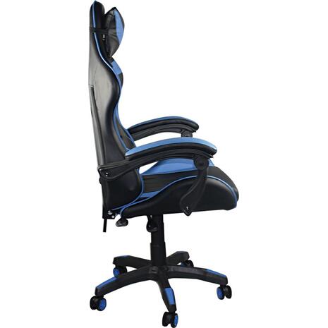 BF7850 Gaming Πολυθρόνα Γραφείου Διευθυντή Pu Μαύρο - Μπλε (ΕΟ582,2)