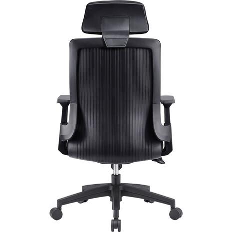 BF8900 Πολυθρόνα Γραφείου Διευθυντή, Mesh Μαύρο, Ύφασμα Μαύρο (ΕΟ528,10)