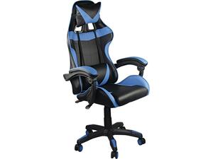 BF7850 Gaming Πολυθρόνα Γραφείου Διευθυντή Pu Μαύρο - Μπλε (ΕΟ582,2)