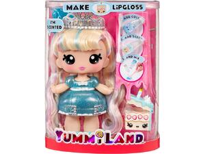 Yummiland Μεγάλη Κούκλα 25 Εκ. + Lipgloss Pet- Callie Birthday Cake (120742)