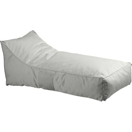 TACO Πουφ Ξαπλώστρα Ανάκλιντρο, 100% Αδιάβροχο Ύφασμα Γκρι (Ε029,5)