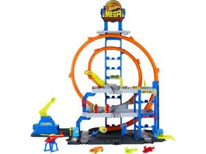 Hot Wheels City Mega Loop Γκαράζ Σετ Παιχνιδιού (JBM74)