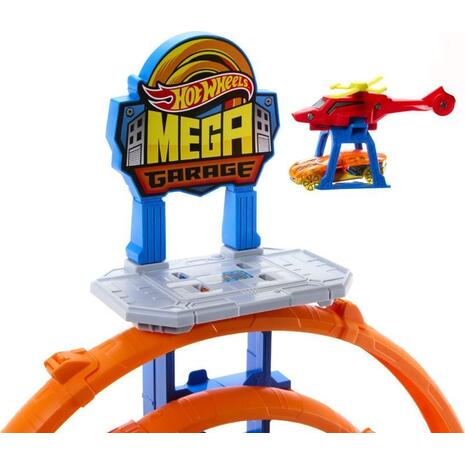 Hot Wheels City Mega Loop Γκαράζ Σετ Παιχνιδιού (JBM74)