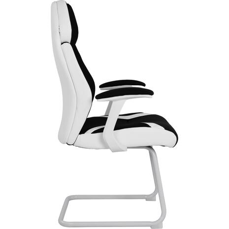 ΠΟΛΥΘΡΟΝΑ ZAHARA HM1102.02 ΣΕ ΧΡΩΜΑ ΜΑΥΡΟ ΜΕ ΑΣΠΡΟ 66,5x63x108cm