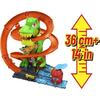 Πίστα Hot Wheels City T-Rex Πυροσβετικός Σταθμός (JBM73) 4+