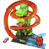 Πίστα Hot Wheels City T-Rex Πυροσβετικός Σταθμός (JBM73) 4+