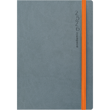 Ημερολόγιο εβδομαδιαίο Linardatos 2026 Flexy Weekly_D εύκαμπτο 360o δερματίνη με λάστιχο Γαλάζιο 63094_D