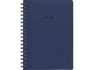 Ημερολόγιο ημερήσιο σπιράλ Next Classic 2026 14x21εκ. Μπλε
