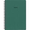 Ημερολόγιο ημερήσιο σπιράλ Next Classic 2026 14x21εκ. Πράσινο