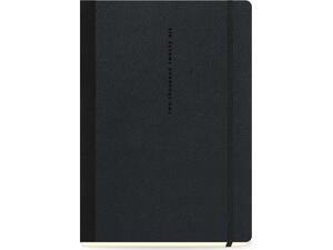 Ημερολόγιο ημερήσιο The Writing Fields Lovable 4800 17x24cm 2026 μαύρο