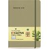 Ημερολόγιο ημερήσιο TWF 2026 Cactus 3400 soft με λάστιχο 13,8x20cm Desert Sand