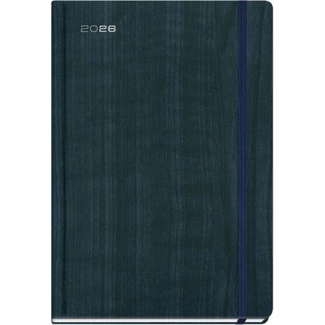 Ημερολόγιο ημερήσιο ημιεύκαμπτο TWF 2026 Woodstock 3090 13,8x20.4cm Μπλε