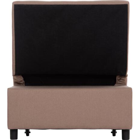 ΠΟΛΥΘΡΟΝΑ-ΚΡΕΒΑΤΙ LIBRE HM3295.03 ΜΠΕΖ ΥΦΑΣΜΑ 75x106x87Υεκ.