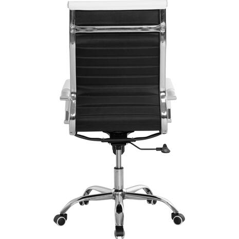 ΚΑΡΕΚΛΑ ΓΡΑΦΕΙΟΥ BOSS ΔΙΕΥΘΥΝΤΟΥ HM1059.32 ΛΕΥΚΟ PU ΠΟΔΙ ΧΡΩΜΙΟΥ 53x57x109Υεκ.