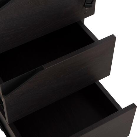 ΕΠΑΓΓΕΛΜΑΤΙΚΗ ΣΥΡΤΑΡΙΕΡΑ ΓΡΑΦΕΙΟΥ ΜΕ ΡΟΔΑΚΙΑ ROSEWOOD HM2108 42X42X60Y εκ.