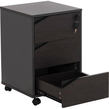 ΕΠΑΓΓΕΛΜΑΤΙΚΗ ΣΥΡΤΑΡΙΕΡΑ ΓΡΑΦΕΙΟΥ ΜΕ ΡΟΔΑΚΙΑ ROSEWOOD HM2108 42X42X60Y εκ.