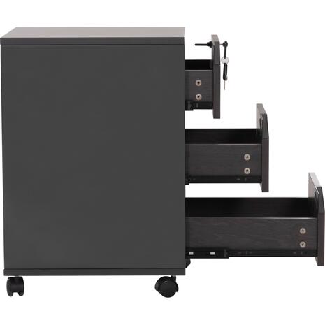 ΕΠΑΓΓΕΛΜΑΤΙΚΗ ΣΥΡΤΑΡΙΕΡΑ ΓΡΑΦΕΙΟΥ ΜΕ ΡΟΔΑΚΙΑ ROSEWOOD HM2108 42X42X60Y εκ.