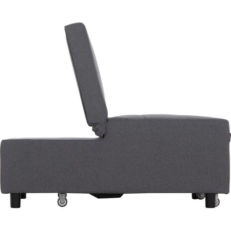 ΠΟΛΥΘΡΟΝΑ-ΚΡΕΒΑΤΙ LIBRE HM3295.01 ΓΚΡΙ ΥΦΑΣΜΑ 75x106x87Υεκ.