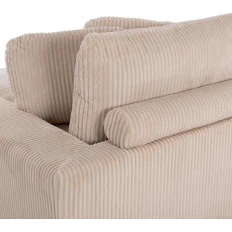 ΚΑΝΑΠΕΣ ΔΕΞΙΑ ΓΩΝΙΑ CRANFIELD HM3287.02R ΜΠΕΖ ΡΙΓΕ ΥΦΑΣΜΑ 315x167(γωνία)x67Υεκ.