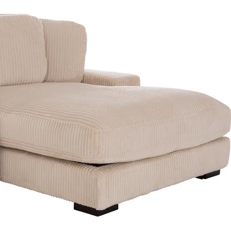 ΚΑΝΑΠΕΣ ΔΕΞΙΑ ΓΩΝΙΑ CRANFIELD HM3287.02R ΜΠΕΖ ΡΙΓΕ ΥΦΑΣΜΑ 315x167(γωνία)x67Υεκ.