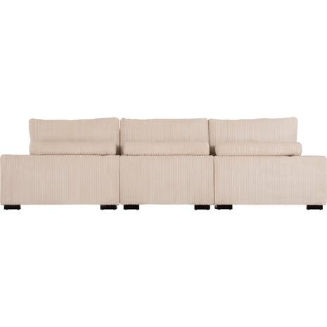 ΚΑΝΑΠΕΣ ΔΕΞΙΑ ΓΩΝΙΑ CRANFIELD HM3287.02R ΜΠΕΖ ΡΙΓΕ ΥΦΑΣΜΑ 315x167(γωνία)x67Υεκ.