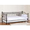 MARIN Set: Daybed με Στρώμα 90x190 + Βοηθητικό Κρεβάτι με Στρώμα 85x185 Μέταλλο Μαύρο (Ε8043,1S)