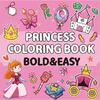 Βιβλία χρωματισμού Colouring book "Πριγκίπισσα" 21x21εκ., 44 φύλλα (36250)