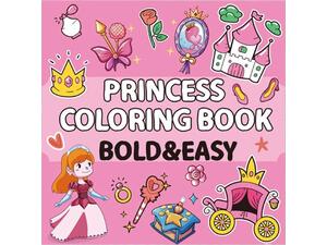 Βιβλία χρωματισμού Colouring book "Πριγκίπισσα" 21x21εκ., 44 φύλλα (36250)