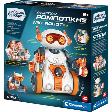 Μαθαίνω Δημιουργώ Robotics Εκπαιδευτικό Παιχνίδι Εργαστήριο Ρομποτικής Mio Robot 2.0 (1026-63436)