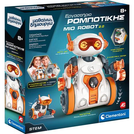 Μαθαίνω Δημιουργώ Robotics Εκπαιδευτικό Παιχνίδι Εργαστήριο Ρομποτικής Mio Robot 2.0 (1026-63436)