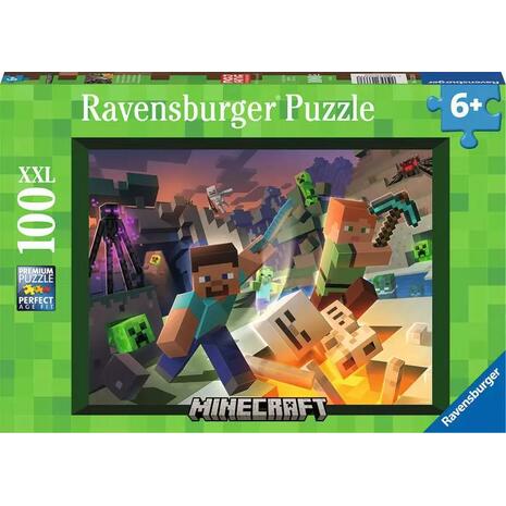 Παζλ Ravensburger Monster Minecraft 100XXL