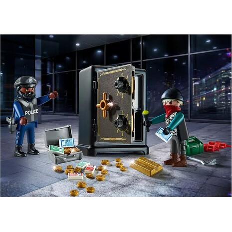 Playmobil City Action Starter Pack Σύλληψη Διαρρήκτη Χρηματοκιβωτίου (70908)