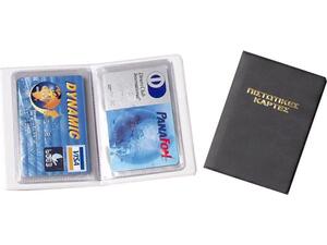 Θήκη καρτών δερμάτινη 10 θέσεων 7x11cm