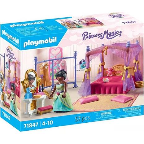 Playmobil Princess Magic Βασιλικό Υπνοδωμάτιο με Βεστιάριο (71847)